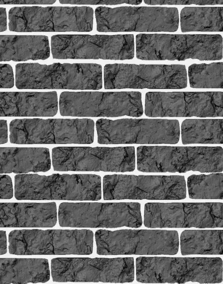 Perete decorativ realizat cu placi model caramida, prezentand texturi autentice si un finisaj clasic