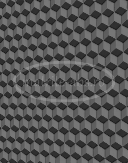 Simulare perete cu modelul 3D Ilusion, perspectiva diferita