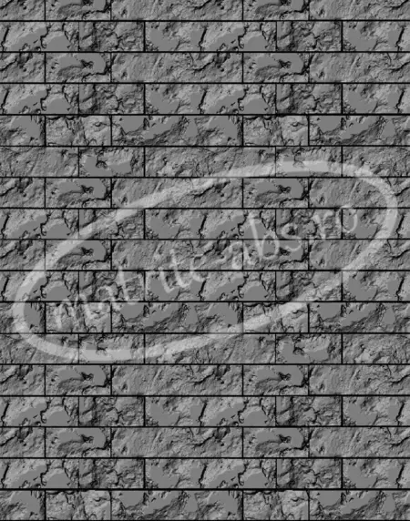 Simulare perete cu modelul 3D Piatra Sparta Mare realizat cu matrite ABS