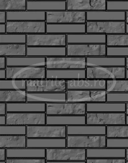 Simulare perete cu placi decorative Small Bricks
