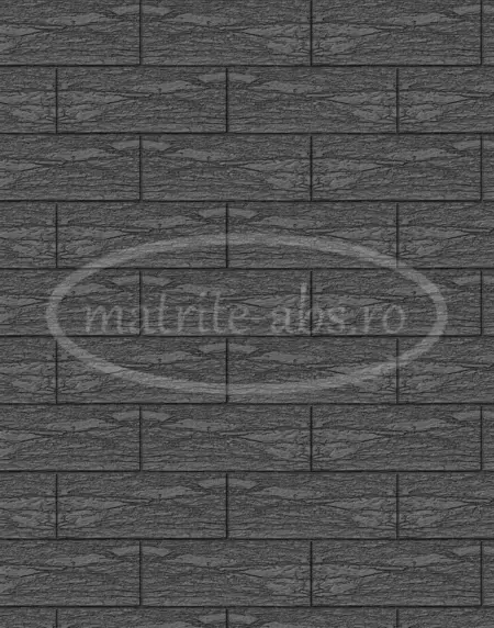 Simulare perete decorat cu model Travertin Rustic obtinut cu ajutorul matritelor ABS.