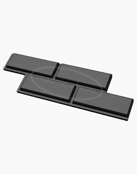 Matrita ABS Z-Lis Brick vedere unghi lateral caramida decorativa