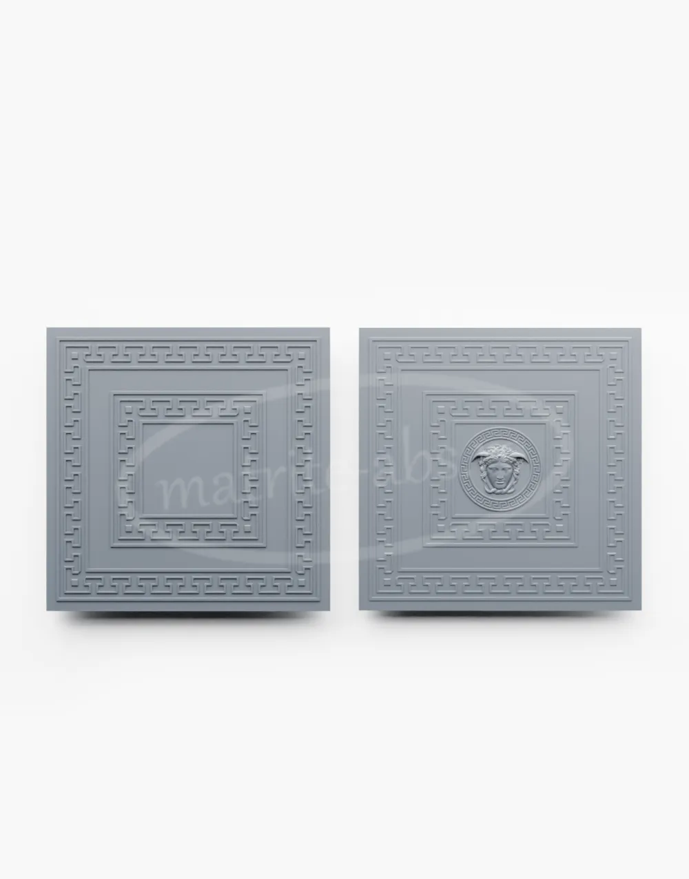 Matrita ABS pentru turnat – Set Medusa si Chenar Grecesc