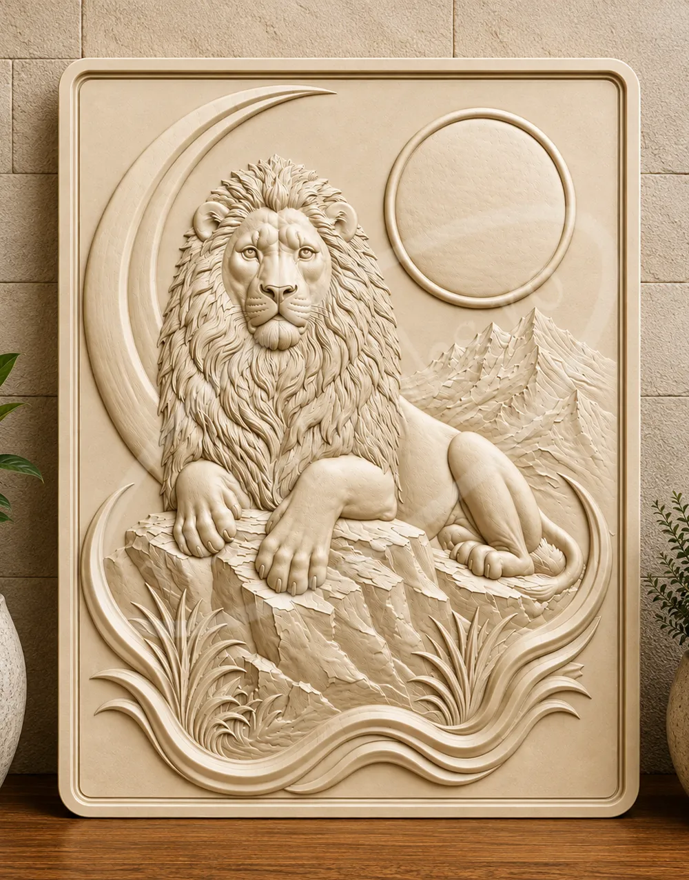 Matrita ABS pentru turnat - Tablou relief - Simbolul Puterii Tablou relief Simbolul Puterii obtinut cu matrita ABS - decor interior